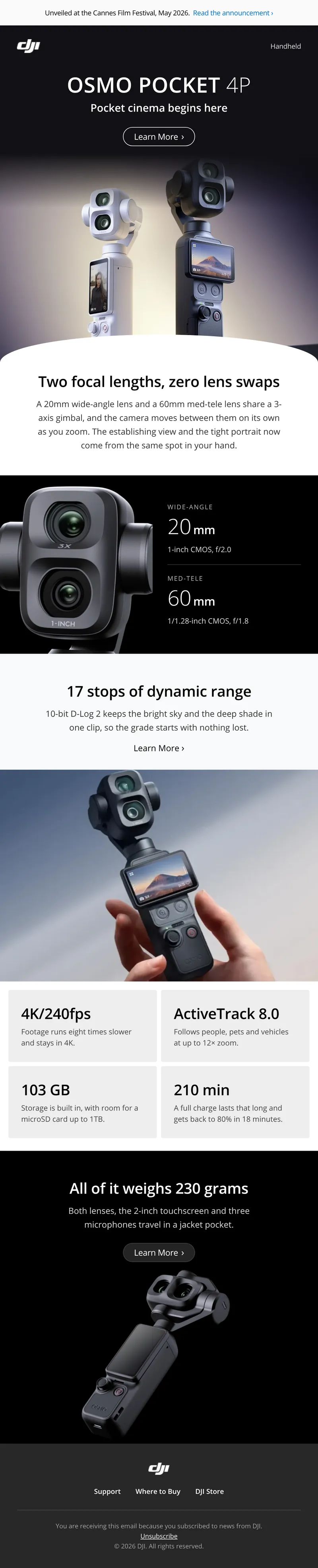 DJI email, in full